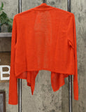G by Giuliana Women's Cropped Cascade Hacci Cardigan