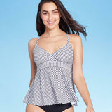 Kona Sol Women's Peplum Tankini Top
