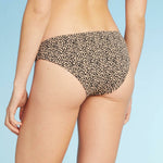 Shade & Shore Women's Ribbed Cheeky Bikini Bottom