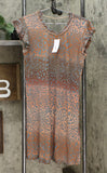 Skinnygirl Women's T-Shirt Dress With Chain Necklace