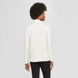 A New Day Women's Long Sleeve Funnel Neck Tunic Shirt Top