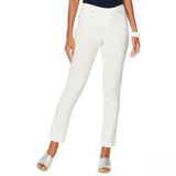 MarlaWynne Women's Stretch Twill FLATTERfit Pants