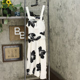 NWT Who What Wear Women's Floral Print Sleeveless Dress. WD-847 Medium