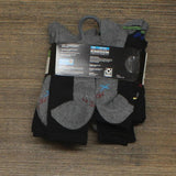 Hanes Premium Hanes Boys' 10pk Premium Crew Athletic Socks Black Multi M