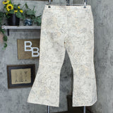 DG2 by Diane Gilman Plus Petite Classic Stretch Printed Flare Jeans
