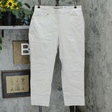 JM Collection Women's Curvy Fit Straight Leg Pants