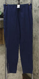 MOTTO Women's Timeless Twill Ankle Pants with Zipper Accents