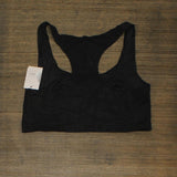 Auden Women's So Soft Unlined Racerback Bralette YKP47 Black L