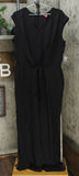 Vince Camuto Women's Plus Size Tie Front Jumpsuit With Pockets
