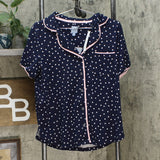 Jane And Bleecker Womens Knit Pajama Sleep Shirt. 1394818-Top