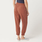 LOGO by Lori Goldstein Woven Lyocell Jogger Pants With Pockets