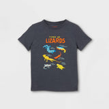 Cat & Jack Boys' Lizard Short Sleeve Graphic T-Shirt