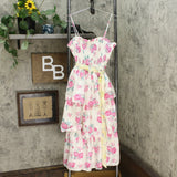 LoveShackFancy for TRGT Women's Elise Smocked Tiered Dress
