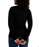 Karen Scott Women's Embellished Christmas Sweater