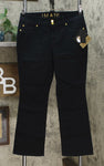 IMAN Women's Petite Global Chic Luxury Resort 360 Slimming Bootcut Jeans
