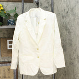 A New Day Women's Long Sleeve Linen Blazer
