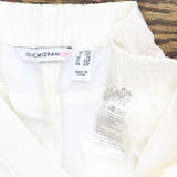 Isaac Mizrahi Live! Scalloped Stretch Bermuda Shorts Bright White Plus 18 Petite