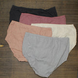 Fruit of the Loom Womens BeyondSoft 5pk Pack Classic briefs. 5DBSRT2 Assorted 10