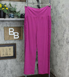 AnyBody Women's Cozy Knit Pleated Lace Pajama Set