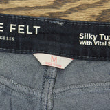 Laurie Felt Silky Denim Tuxedo Stitch Skinny Pull On Jeans Indigo Medium