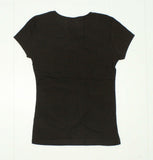 Next Level NEW Youth Cap Sleeve T Shirt Brown Medium 00536