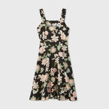 NWT Who What Wear Women's Floral Print Sleeveless Dress. WD-847 Medium