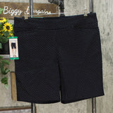 Hilary Radley Women's Stretch Pull On Bermuda Shorts