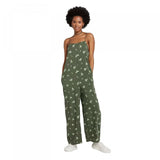 Wild Fable Women's Floral Sleeveless Square Neck Strappy Waistless Jumpsuit