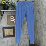 Xhilaration Women's High Waist Jeggings Blue L