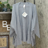 MarlaWynne WynneLayers Women's Sweater Cardigan With High Side Slits