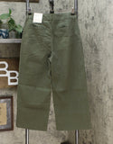 A New Day Women's Regular Fit Wide Leg Crop Pants