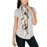V. Fraas Women's Large Classic Plaid Wrap Scarf