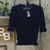 INC International Concepts Women's Popcorn Stitch Pullover Sweater