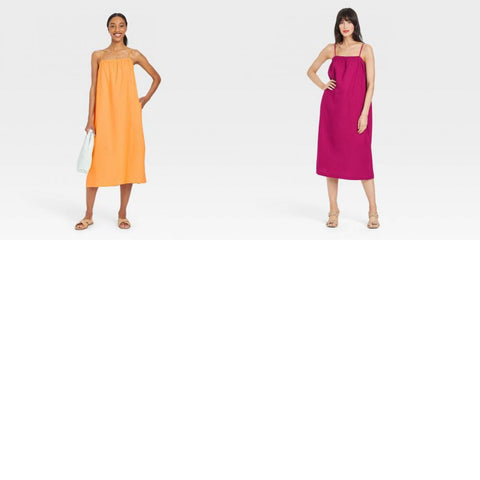 A New Day Women's Easy Linen Tank Dress – Biggybargains