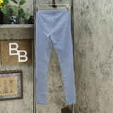 DG2 by Diane Gilman Women's Slim And Sleek Knit Denim Moto Jeggings