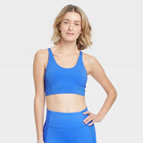 All In Motion Women's Light Support Contour Flex Ribbed Bra