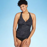 Kona Sol Women's Halter Tankini Top AFL63