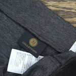 JM Collection Plus Size Faux Leather Trim Ponte Knit Pants