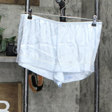 In Bloom by Jonquil Mrs Satin Short Shirt Pajamas Set Blue XL