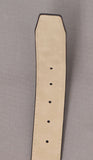 Steve Madden Women's Croc-Embossed Faux-Bamboo Belt