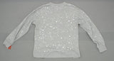 Mossimo Women's Foil Print French Terry Pullover Sweatshirt