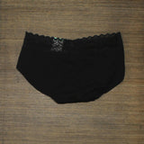 Auden Women's Cotton Hipster Underwear with Lace Waistband