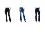 MOTTO Women's Stretch Denim Pull On Boot Cut Jeans