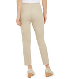 Charter Club Petite Chelsea Stretch Twill Pull On Cropped Pants