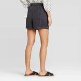 Universal Thread Women's Mid Rise Tie Front Utility Shorts