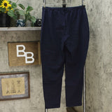 Women with Control Women's Manhattan Ankle Pants With Side Slit Navy Large