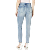 Laurie Felt Women's Silky Denim Ankle Skinny Zip Fly Jeans