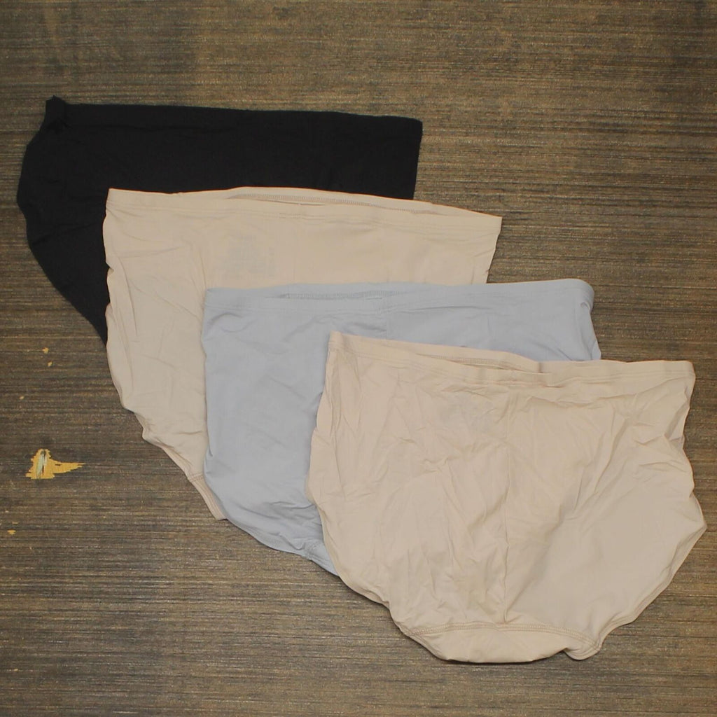 Hanes Premium Women's 4pk Tummy Control HiCut Underwear ST43A4