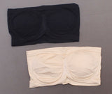 Rhonda Shear 2 Pack Plus Underwire Bra With Removable Pads Light Nude/ Black 2X