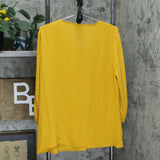 JM Collection Women's Jeweled V-Neck Tiered Hem Blouse